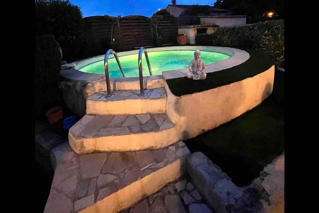 Piscine Cosy, 3 Chambres, 3 Sdb, Havre De Paix A 10 Min Des Plages Могио Экстерьер фото
